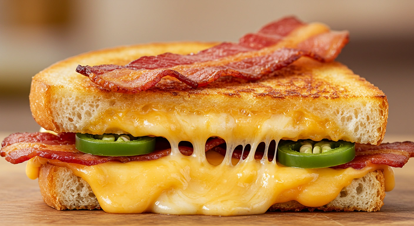 Spicy Bacon Grilled Cheese - tertiary view